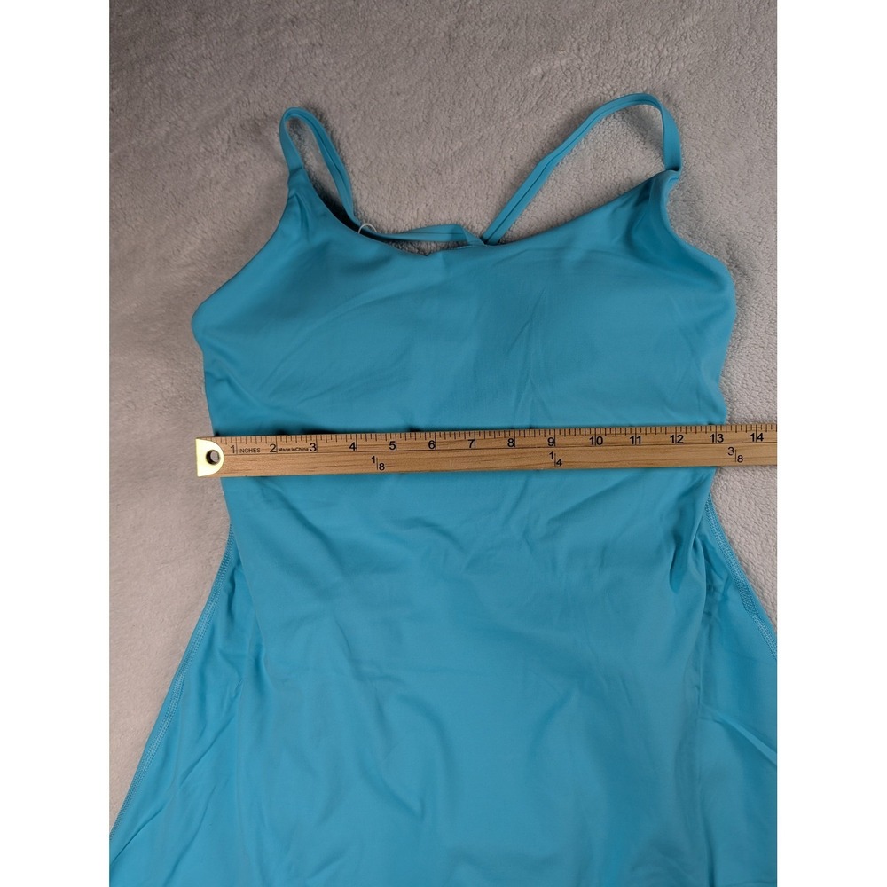 Halara Everyday Activity Dress XS Long Bright Gold Tennis Pickleball Pockets NWT - Picture 4 of 9